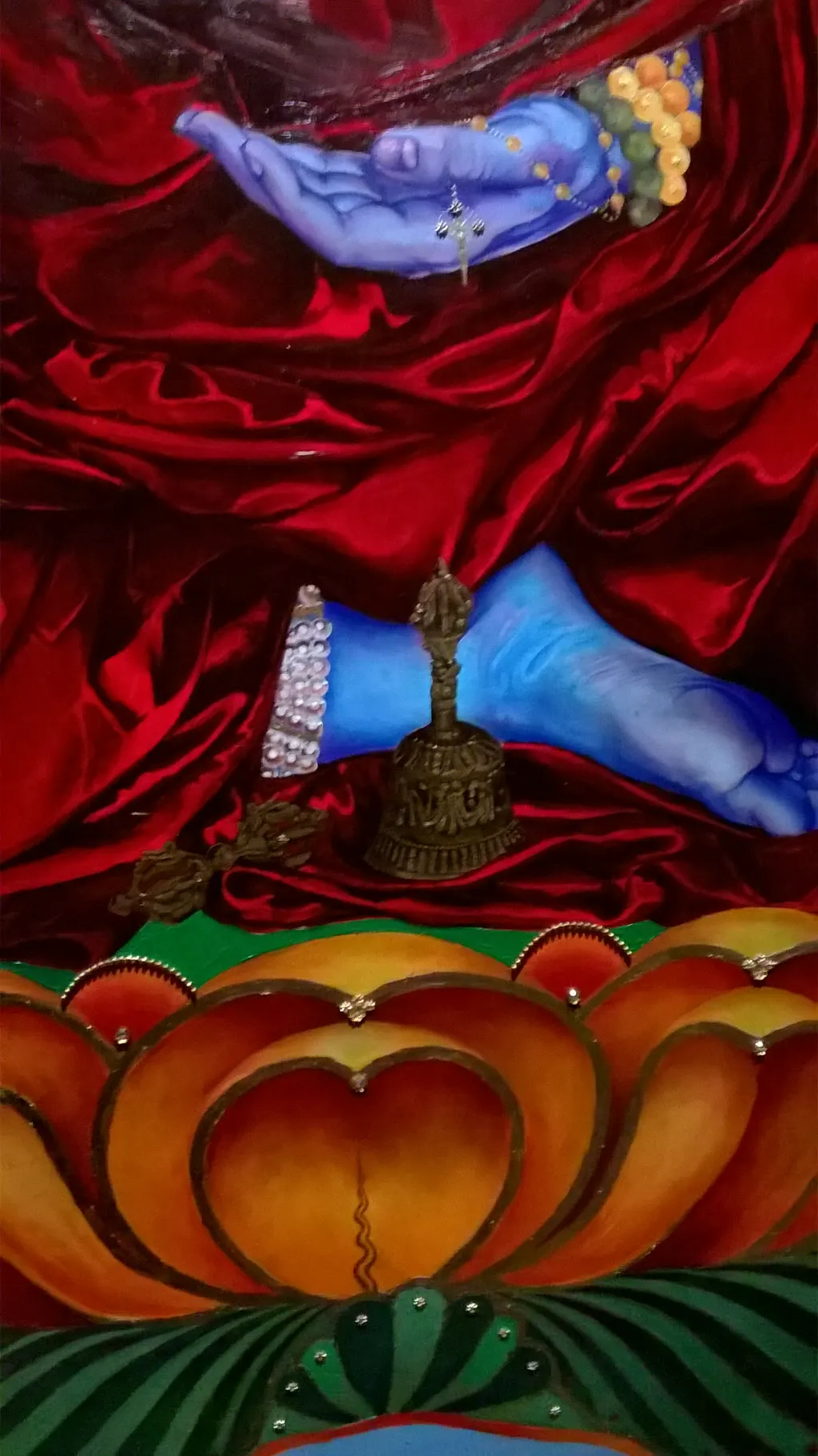 The bell and the lotus